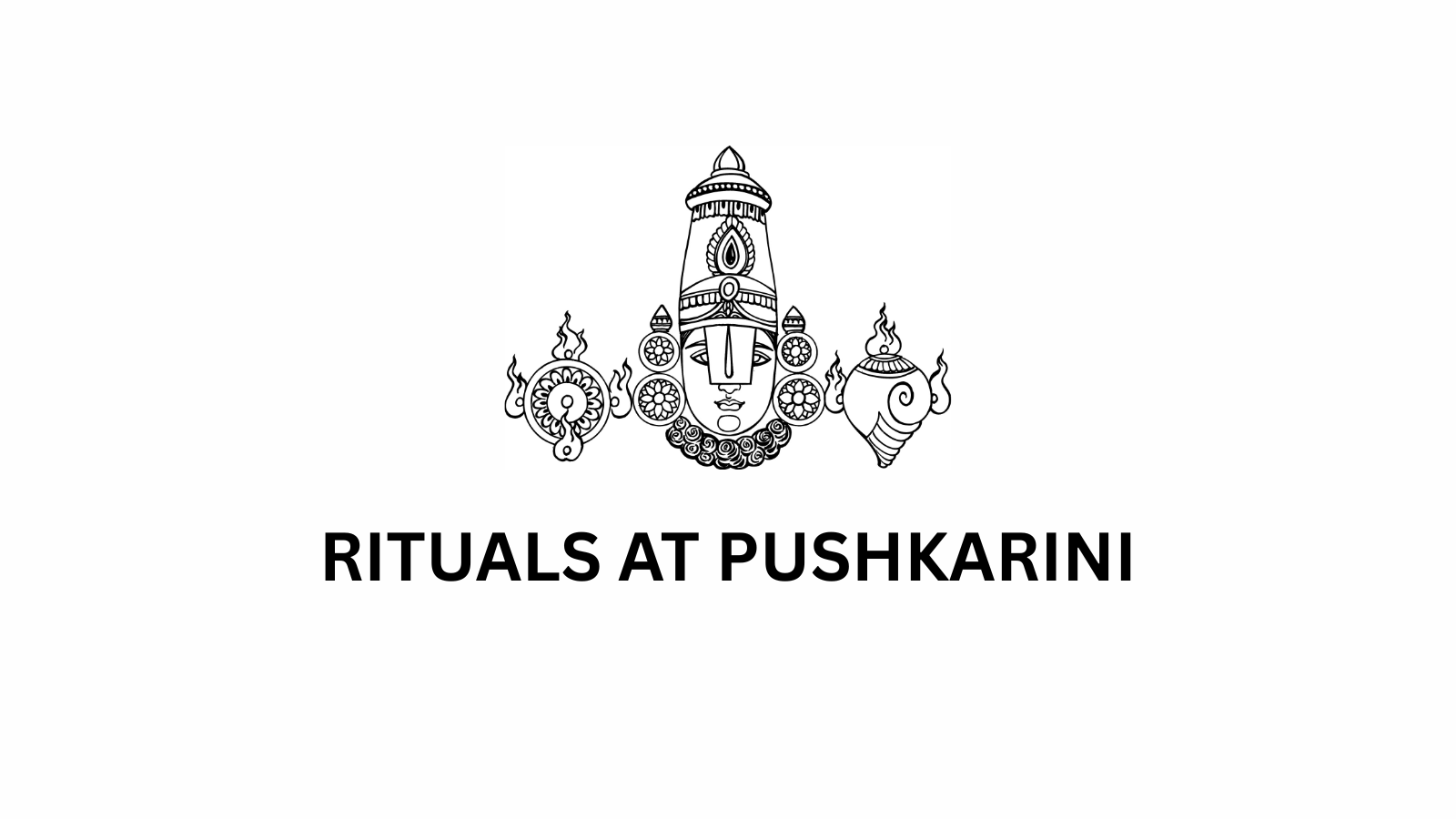 Rituals at Pushkarini